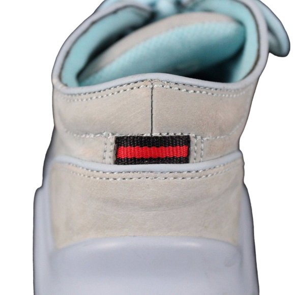 Fubu Marla 6M Blue Low Profile Ankle Suede Leather Lace Up Street Wear Shoe - Picture 7 of 12